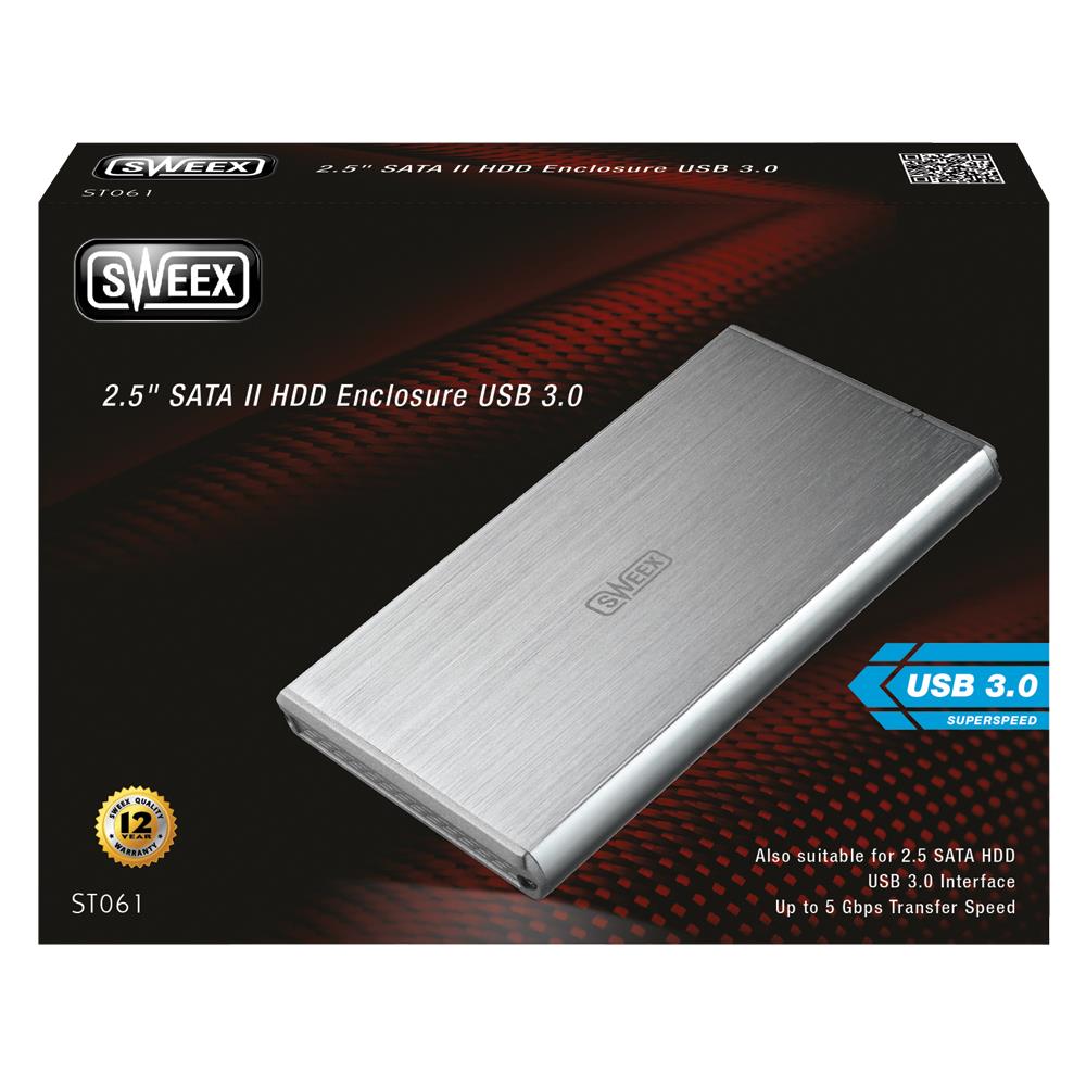 2.5" SATA II HDD Enclosure USB 3.0 - Foto 1